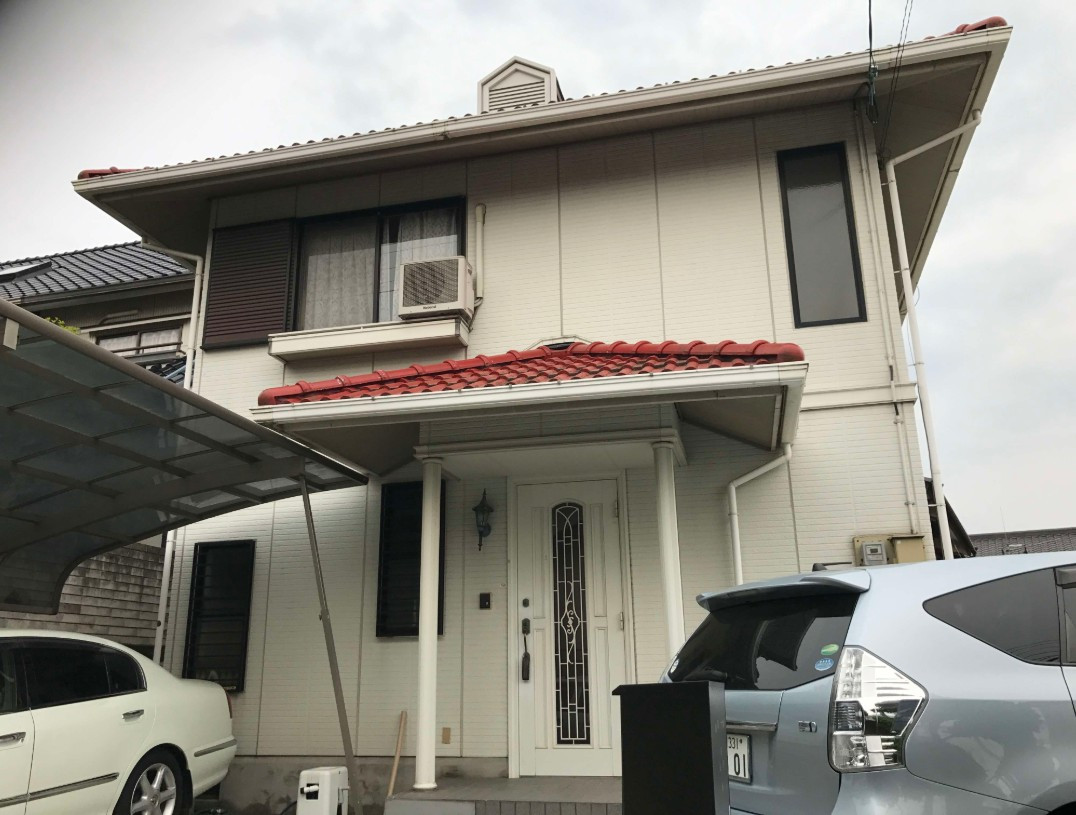 香川県高松市国分寺町K様邸外壁塗装、屋根塗装・塗り替え工事