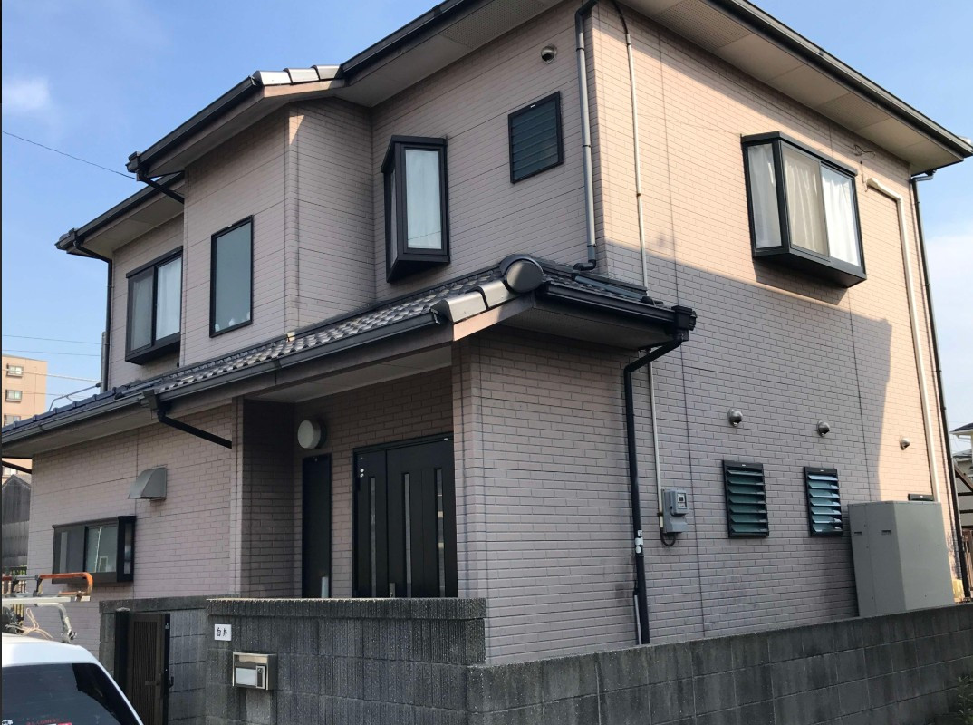 香川県高松市S様邸外壁塗装、塗り替え工事